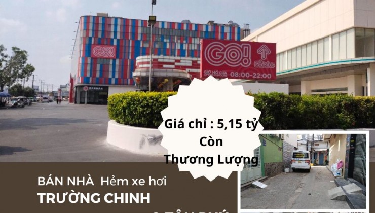 Bán nhà HXH Trường Chinh 72m2, 1Lầu, 5,15Tỷ - DÒNG TIỀN 9TR/TH